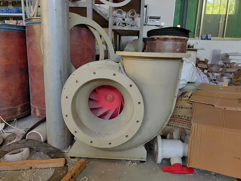 Centrifugalventilator af polypropylen